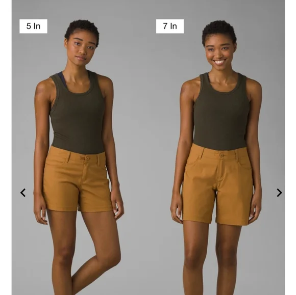 NWT Prana Plus Size 20W Halle Short II Mid-Rise Earthbound - Picture 5 of 5